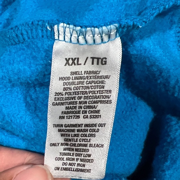 Aéropostale Blue NY Zip-Up Hoodie - Picture 5 of 5